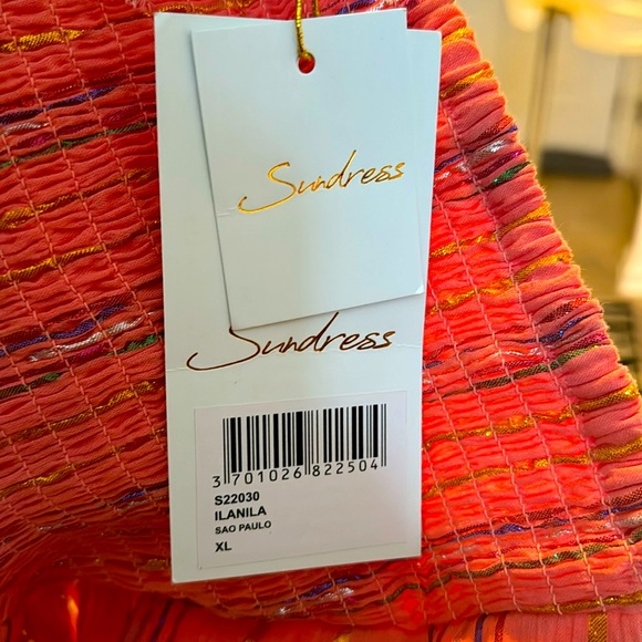 SUNDRESS NWT ILANILA Strapless Dress π sz XL !! π - Picture 3 of 10